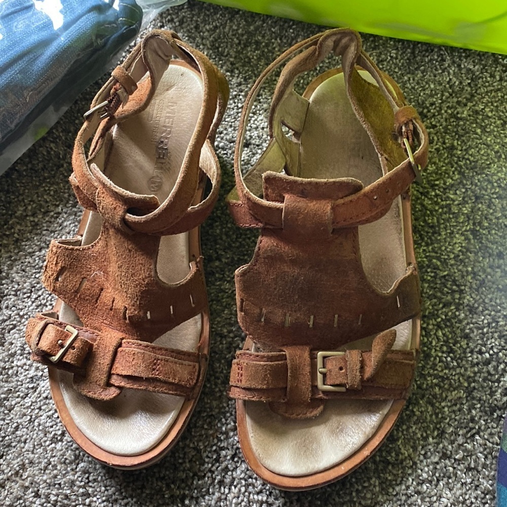 Merrell Sirah Lattice Women’s Wedge Sandals - Picture 1 of 9